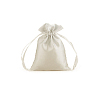 Мешочек атласный 10х15 см, светло-серый