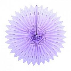 Фант с перфорацией 40 см светло-сиреневый