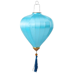 Вьетнамский фонарик 12" Чеснок голубой 782