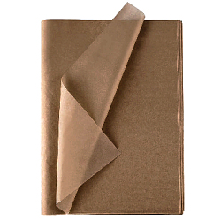 Бумага тишью коричневая 76 х 50 см, 100 листов 17-19 г/м