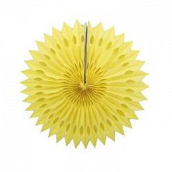 Фант с перфорацией 30 см желтый